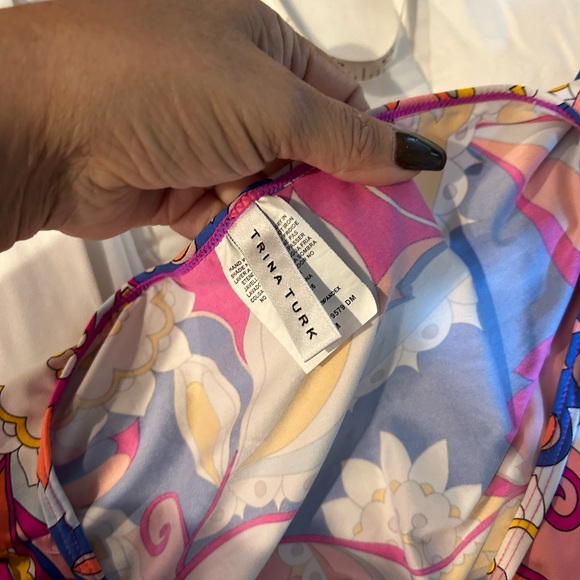 Trina Turk Sevilla Cover Up Tunic Dress - Picture 8 of 13